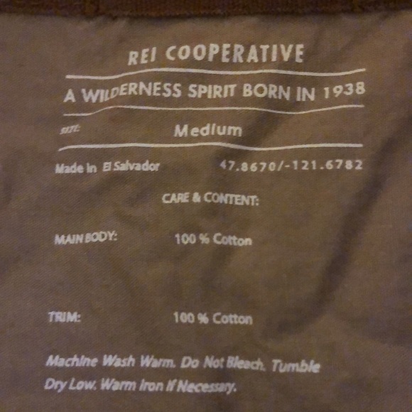 REI flannel shirt p1896 - Picture 5 of 7